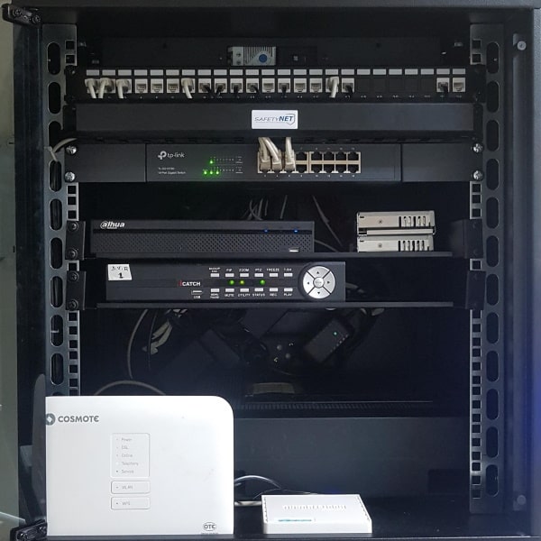 DVR and Network Rack